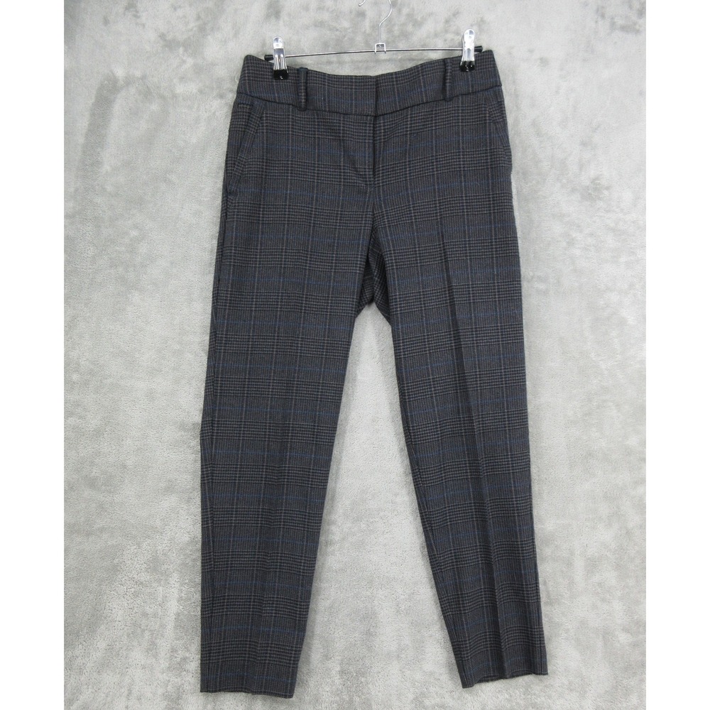 Ann Taylor LOFT Pants Womens Size 2 Julie Plaid Trousers Preppy Casual Academia